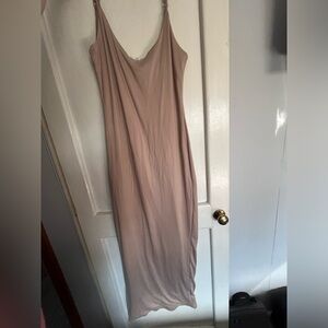 Rue21 Taupe double lined body con dress
